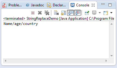 String replace method example