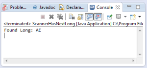 java scanner hasNextByte method example